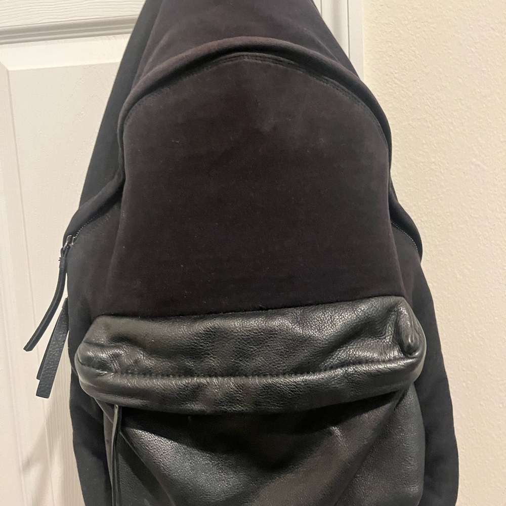 Givenchy Leather-Jersey Men's Black Backpack